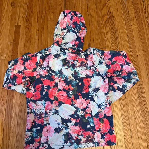 The North Face Floral Hooded Shell Jacket - Picture 2 of 4